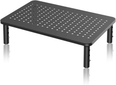 Suptek Computer PC Monitorständer Riser Metall für Laptop Drucker schwarz neu versiegelt