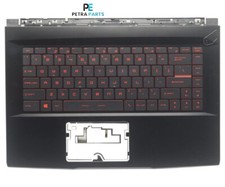 Palmrest for MSI GF63 GF63 8RC GF63 8RD MS-16R1 Upper Case with Backlit Keyboard