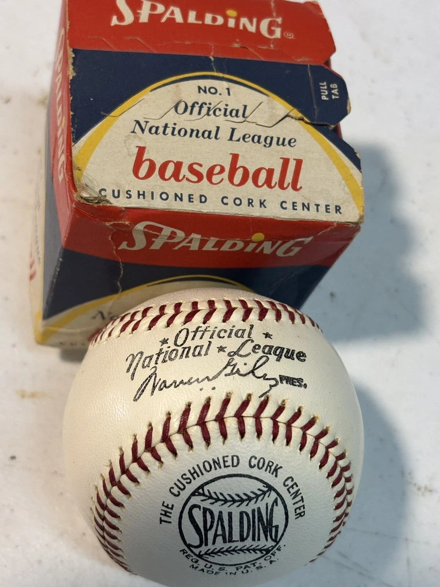 Official National League スパルディング 野球ボール Spalding Baseball In Vintage Baseballs for sale | eBay