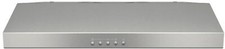 Broan Under Cabinet Range Hood 30 in. 300 CFM Convertible Light Stainless Steel