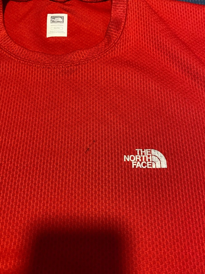 Pullover de mecha de vapor The North Face para hombre XL usado tejido tejido pesado gofre Foto 3 de 4