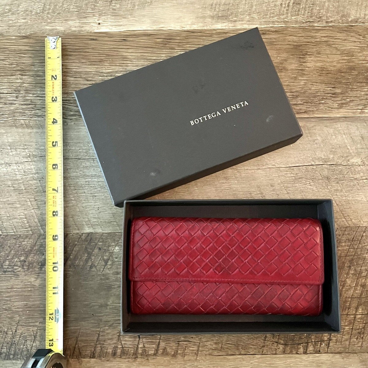 Bottega Veneta Intrecciato Long Wallet - Red | eBay Bottega Veneta Intrecciato Long Wallet - Red | eBay