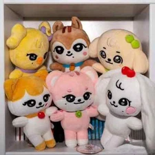 Kpop IVE Minive Plush Doll Cherry Jang WonYoung YUJIN Gaeul Soft Toys Kids Gift