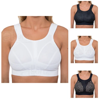 Damen Gemm Sport-BH High Impact Übergröße ohne Bügel ungepolstert Verlängerung UK neu - Bild 1 von 4