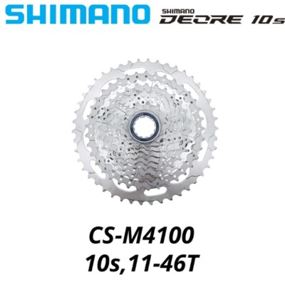 SHIMANO DEORE M4100 Cassette 10 Speed Sprocket for MTB Bike 11-42