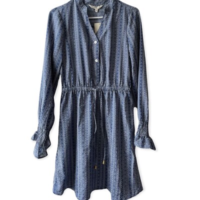 Coquette Fairy BOHO Blue Dress Women's Size Medium Tassels NWT CUTE | eBay