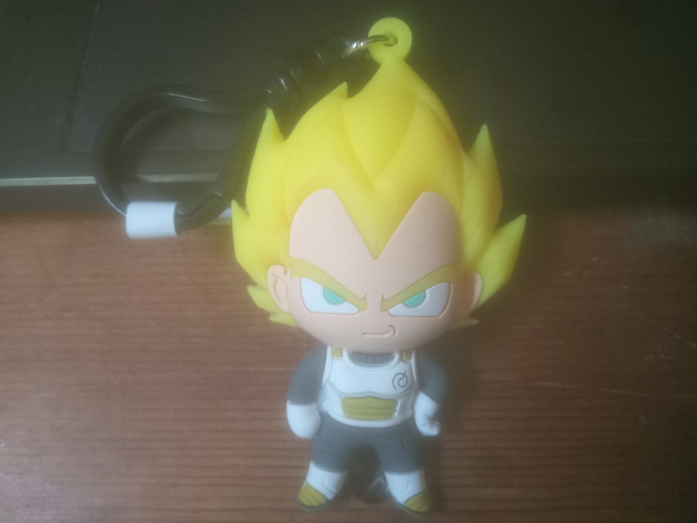Dragonball Super Series 3 Figural Bag Clip 3 Inch Super Saiyan Vegeta