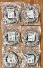 15ft CAT5E Ethernet Cables Sealed RJ45 Patch Cables Lot Qty 6  Free Shipping