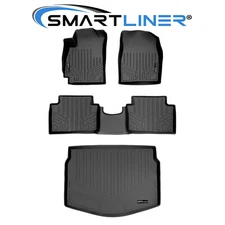 SMARTLINER Custom Fit Floor Mats Cargo Trunk Liner 2019-2021 Hyundai Veloster