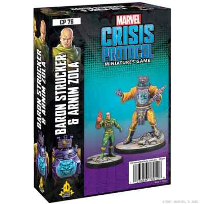 Marvel Crisis Protocol Miniatures Game Baron Strucker & Arnim Zola