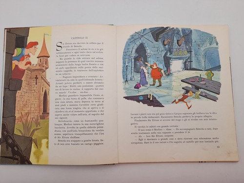 Das Schwert im Felsen Ed. Walt Disney - Mondadori 1. Auflage Jahr 1965 - Bild 3 von 5