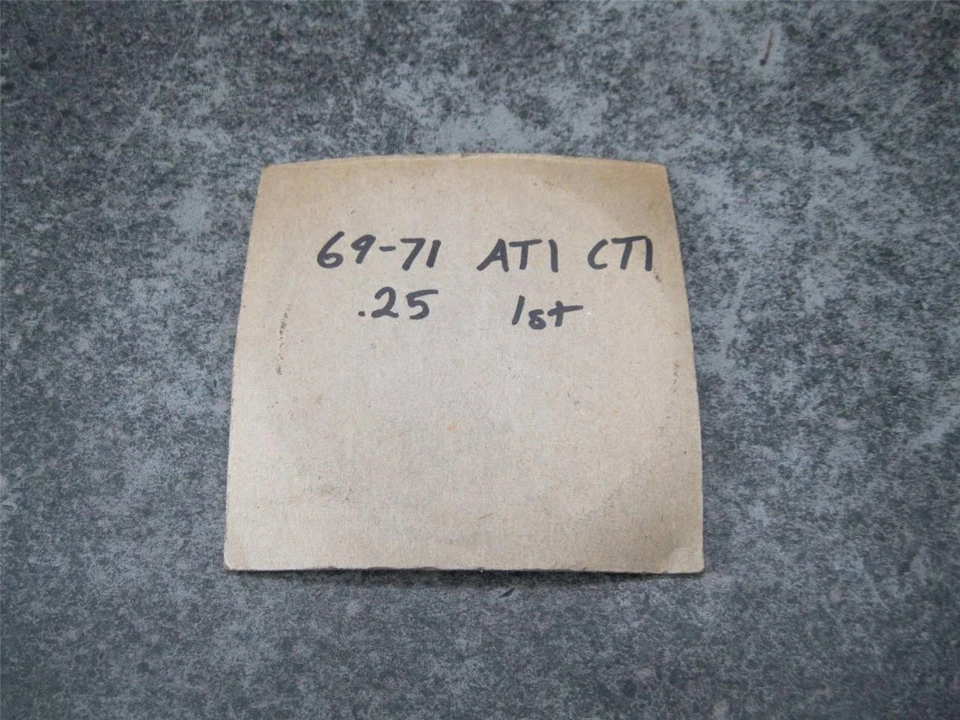 Anillo de pistón NOS 69-71 Yamaha AT1 CT1 1er .25 610D Foto 3 de 3