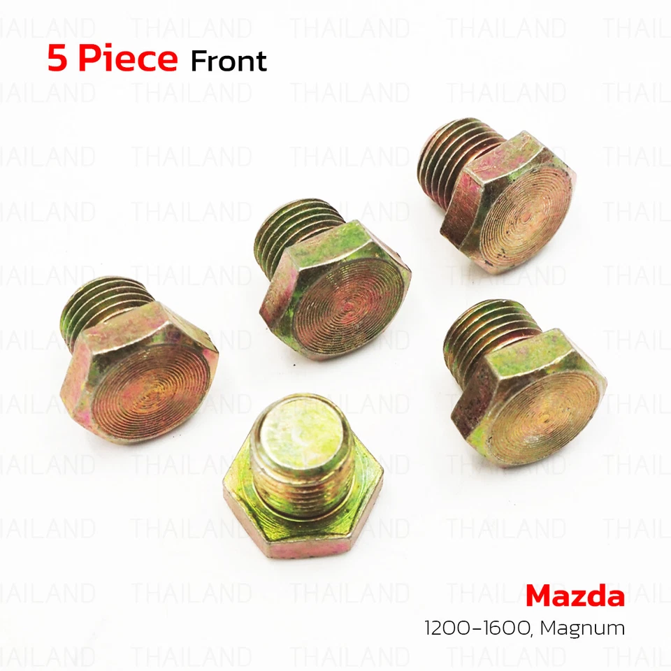 For Mazda 1200 1600 Magnum B2000 B2500 1987 - 93 Engine Oil Drain Plug Nut Foto 2 de 4