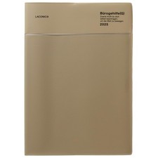 Laconic 2025 A5 Weekly Pocket Planner, Beige, LALS82-250BE Starts September 202