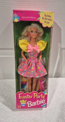 Vintage 1994 Mattel Easter Party Barbie Special Edition w FAST Shipping