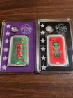 Postal Express Mint -King of Hearts/King of Clubs. - 2 oz + 2g Silver Total.