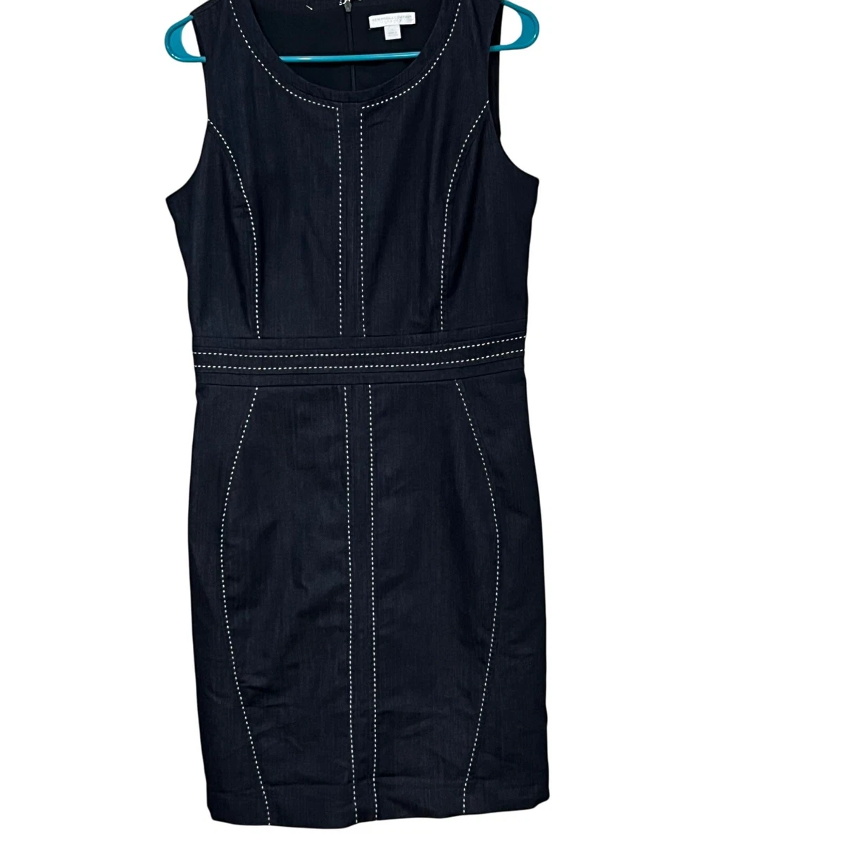 denim dress new york and company New York & Company | Dresses | New York Company Lace Up Denim Dress