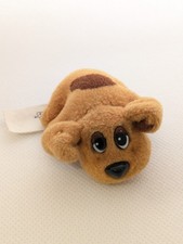 Vintage 1997 Galoob Pound Puppies Mini Babies Ginger Brown Dog Soft Toy – 2"