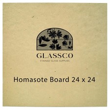 Homasote Board For Stained Glass Work Surface 24'' x 24"L x 24"W, Gray