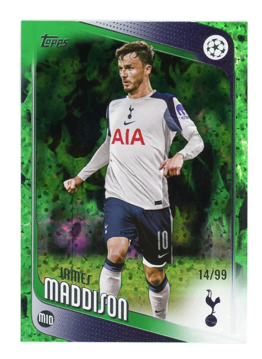 Las mejores ofertas en Tarjetas coleccionables de James Maddison
