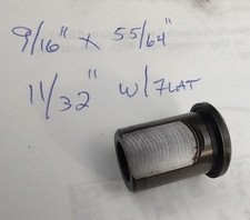 Hardinge HDB drill bushing 9/16" O.D. x 55/64" long, 11/32" I.D.