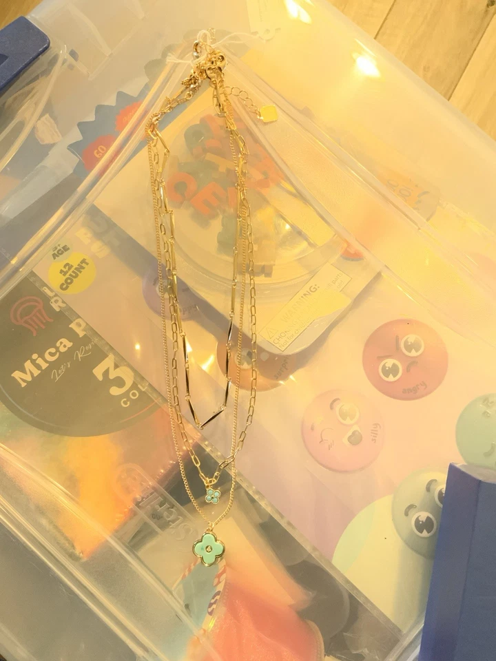 Parklane новый в упаковке искусственной бирюзы ожерелье - Изображение 2 из 2