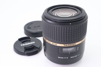 TAMRON SP 60mm f2 Macro Di II for SONY Sony Mount Tamron AF Lens Black (f15983)