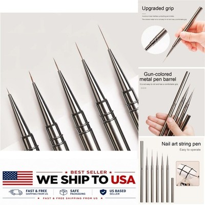 Nail Art Liner Brush Striping Detail Painting Tool ZJS02 6-18mm