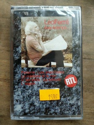 Léo Ferré - Avec Le Temps / Audio-Kassette K7 Neu Unter Blister