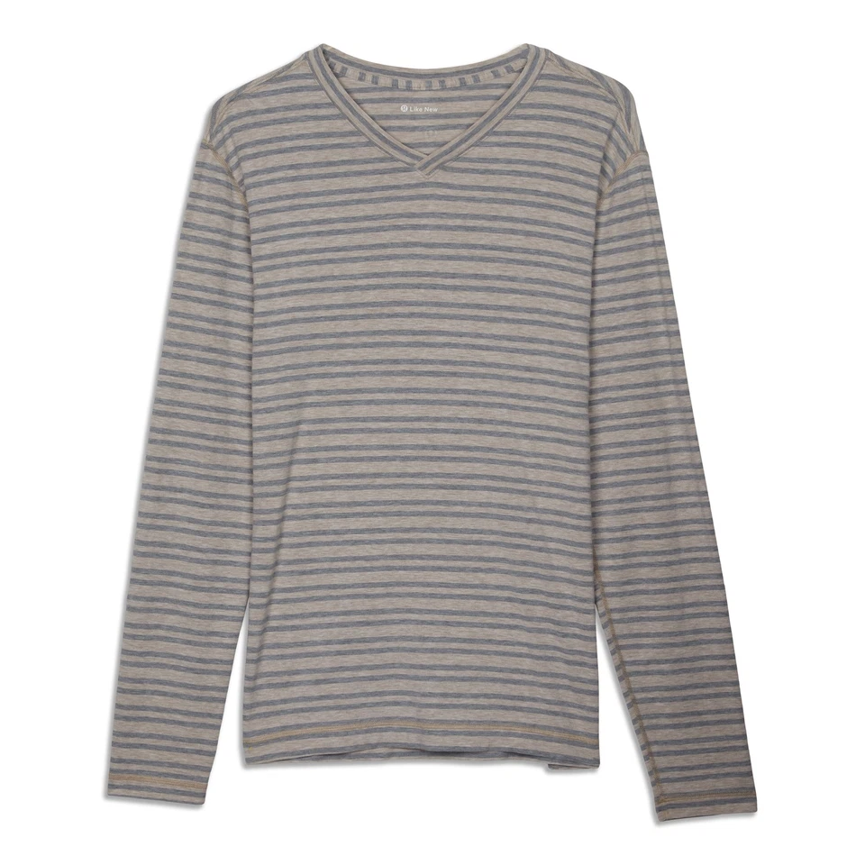 lululemon Men's Casual Long Sleeve Shirt Size S Grey