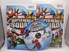 Marvel Super Hero Squad Wii Complete CIB Marvel THQ - Tested & Working