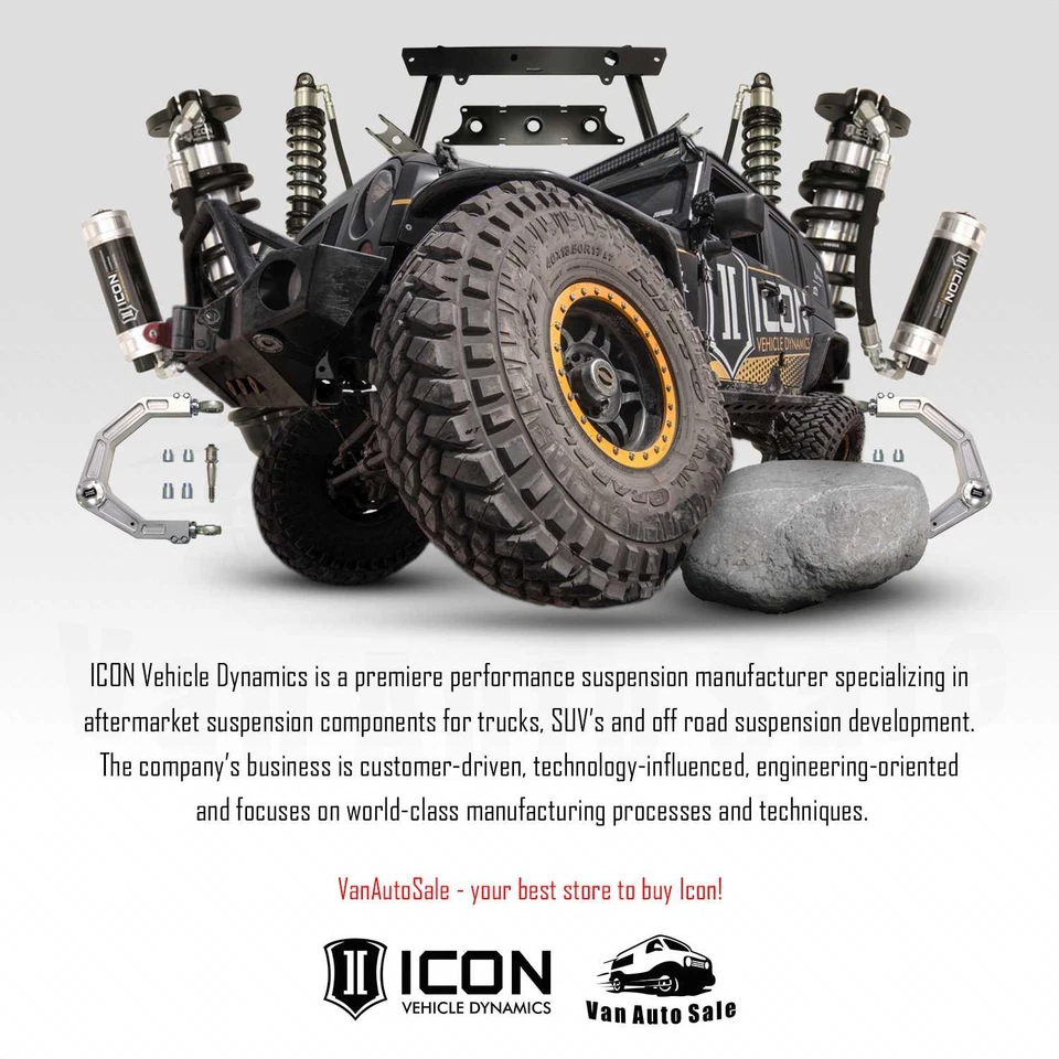 0-3.5" Lift Kit - Stage 1 ICON for Toyota 4Runner 2010-22 - Image 2 of 2