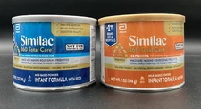 2 PC Similac 360 Total Care & Sensitive Infant Powder-7oz EA-Exp Jun & Sept 2026