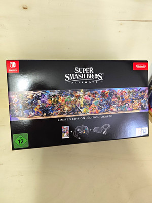 Nintendo Super Smash Bros. Ultimate Limited Edition Switch PAL USK 12 Neu Seald