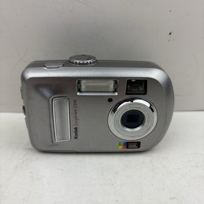 Kodak EasyShare C310 4MP Digital Camera Silver Tested Working