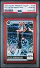 2023-24 NBA Hoops Premium Stock Victor Wembanyama RC Red Prizm /275 Spurs PSA 10