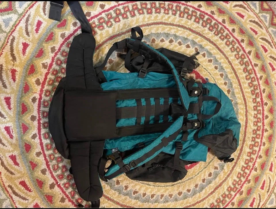 Mochila Lowe Alpine 70L Marco Interno Senderismo Camping Excelente Estado Foto 4 de 4