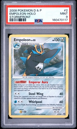 Empoleon graded PSA 9 for sale on eBay