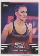 2018 Topps WWE Women's Division Women's Royal Rumble Sonya DeVille #RR-9 0l2