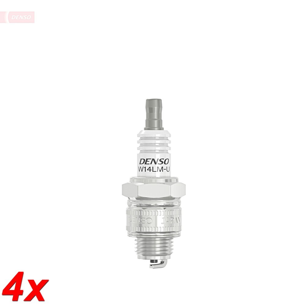 DENSO Spark Plugs 4x For POWER LAWN PARTS