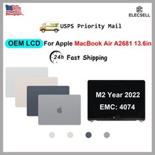 OEM LCD Display Screen Replacement For Apple MacBook Air A2681 M2 13.6in 2022