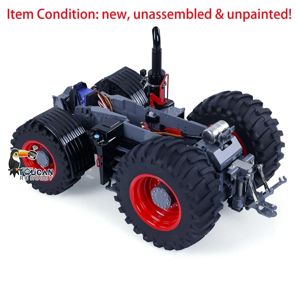 LESU 1/16 4X4 Metal Chassis Kits DIY For AOUE-1050 RC Tractors Car Model Motor - Image 2 of 4