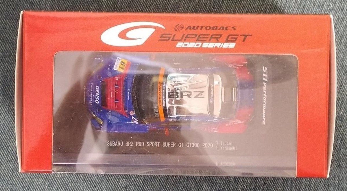 ミニカー EBBRO SUPER GT 2020 SUBARU BRZ R&D SPORT Ebbro Subaru BRZ R7D Sport Super GT GT 3000 2020