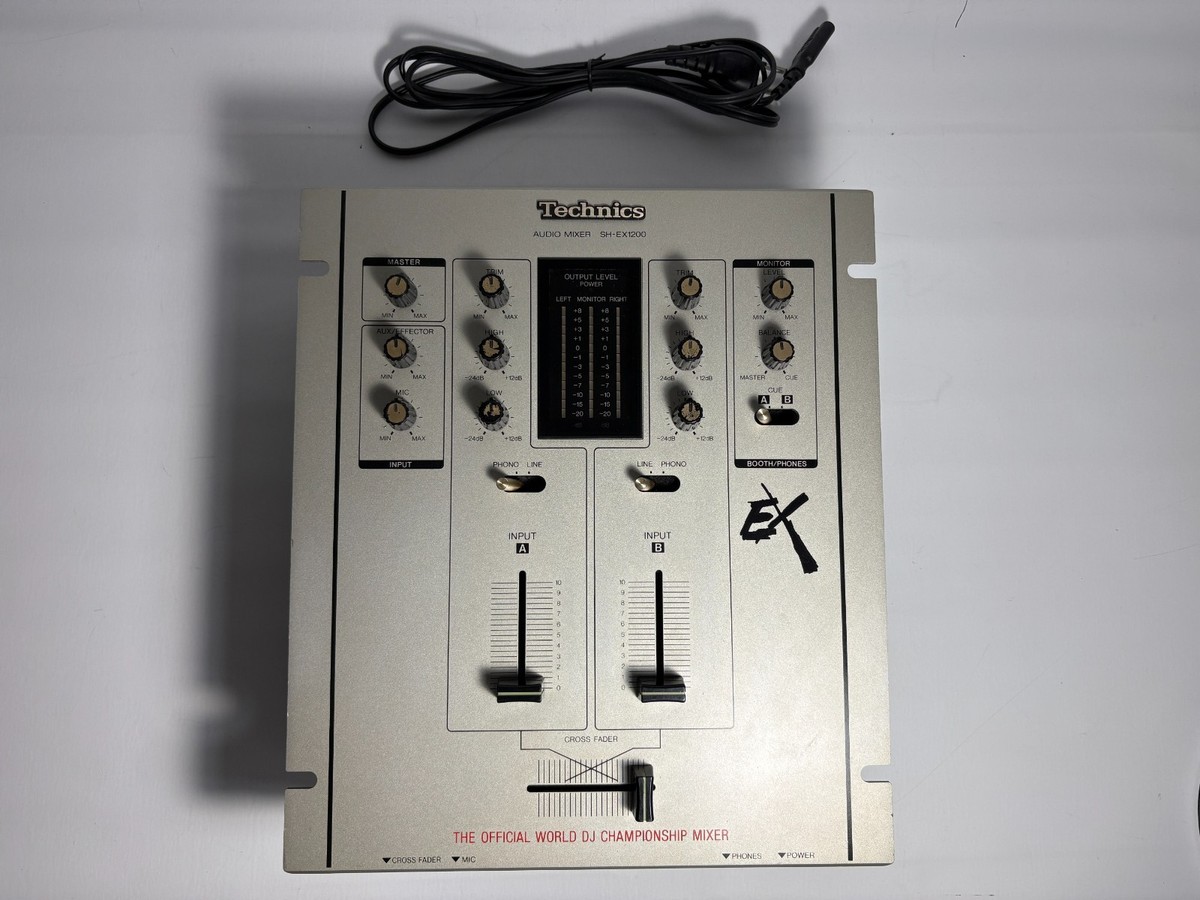 Technics テクニクス DJミキサー SH-EX1200 シルバー 【公式通販】