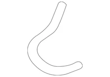 Genuine Honda 1999-2001 Honda Odyssey - Hose A In Heater Outlet 19656-P8F-A00