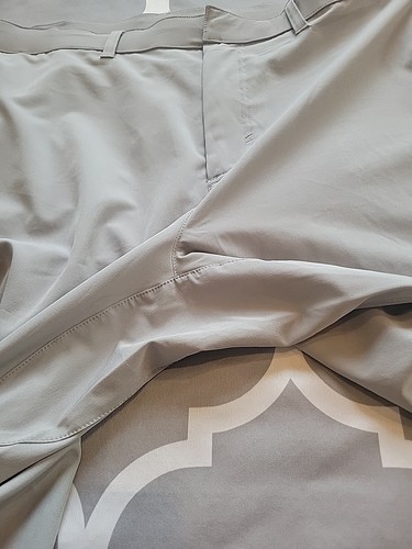 Fabletics Pants Mens 40x30 Gray The Only Pant Classic Athleisure Stretch Light - Picture 5 of 21