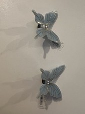 Authentic Crocs Magical Blue Butterfly Jibbitz Shoe Charm Set of 2