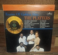 The Platters Encore Of Golden Hits 33 RPM LP Vinyl