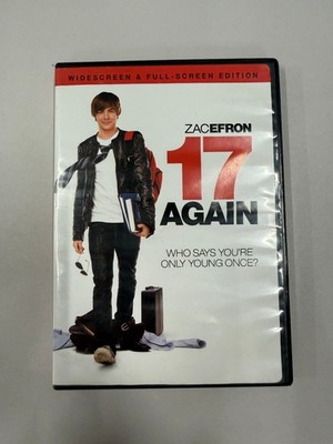17 Again DVD 2009 Widescreen & Full-Screen Zac Efron Matthew Perry