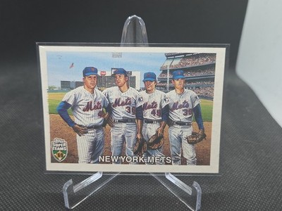2002 Topps Super Teams New Yorks Mets #101 Ryan, Seaver, McGraw, Koosman